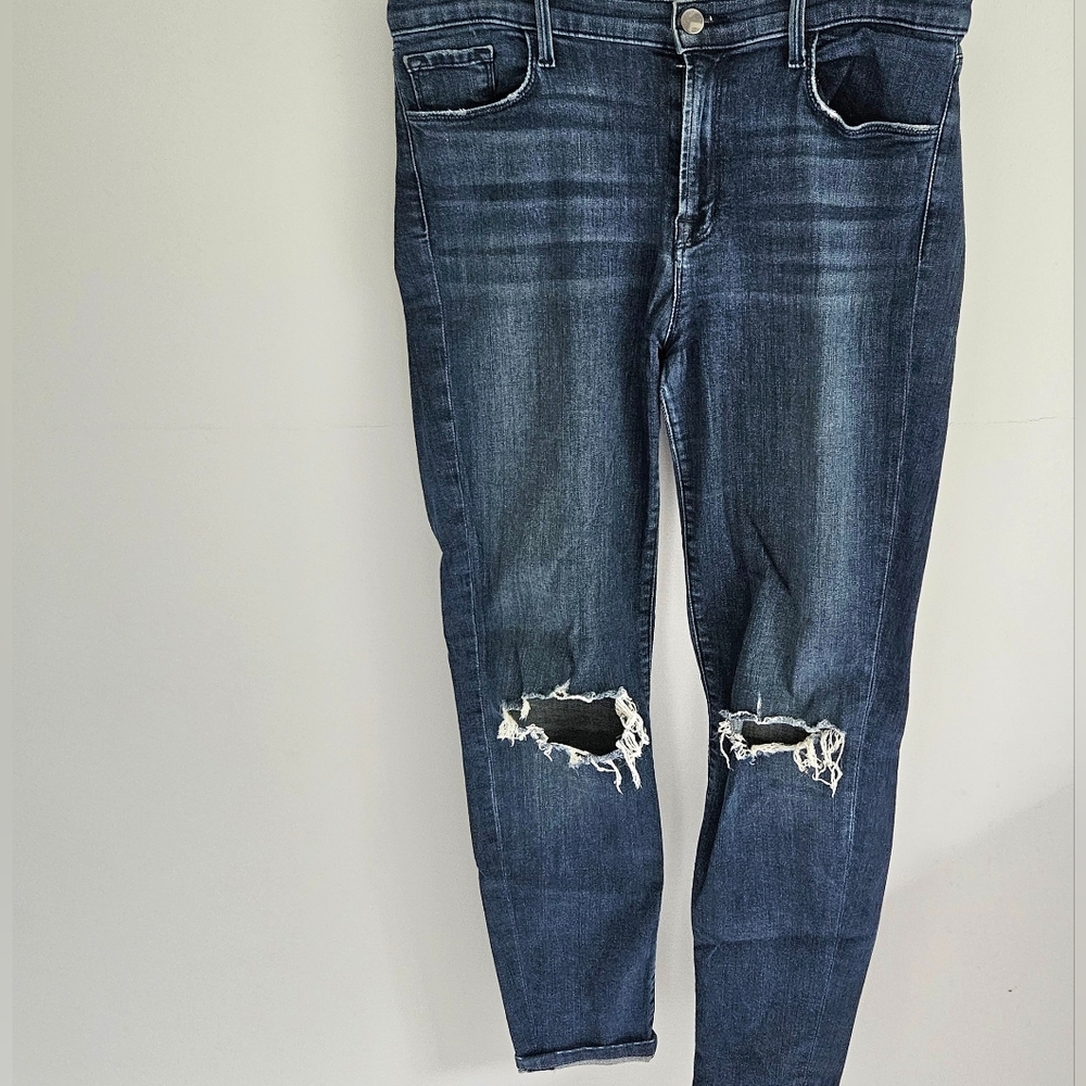J Brand Skinny Leg Arcadia Distressed Jeans